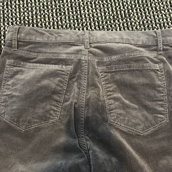 LOFT Charcoal Corduroy Pants - Picture 5 of 5